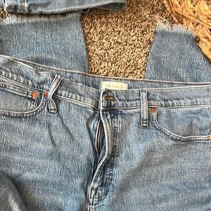 Madewell crop jean